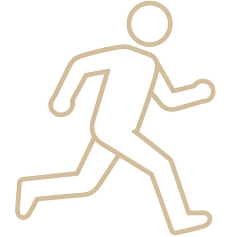 Pictogramme clinique du coureur