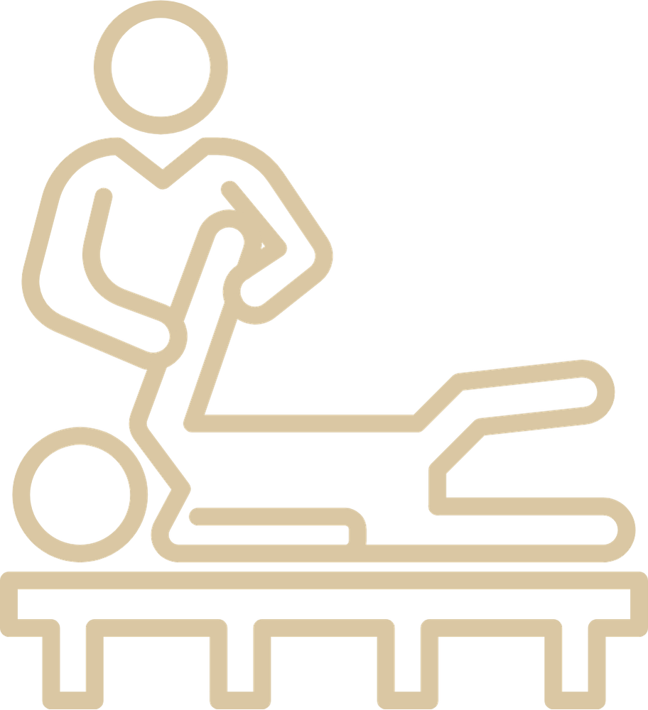 Pictogramme thérapie manuelle